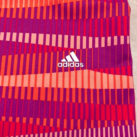 Adidas Geometric Active Capri Pants - Picture 3 of 7